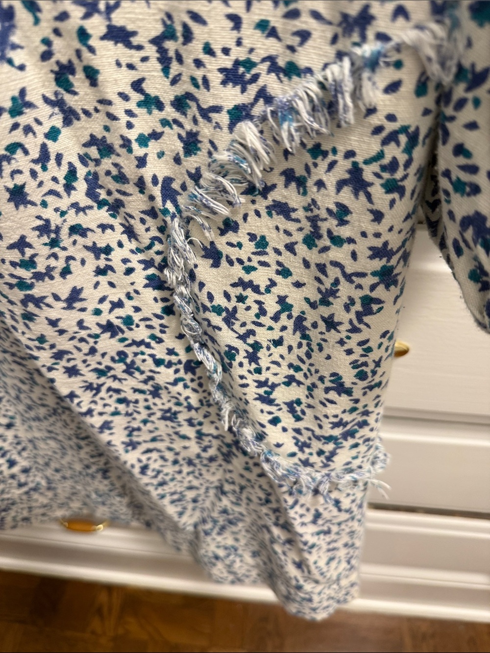 Mirth cotton blue speckled dress - Picture 4 of 4